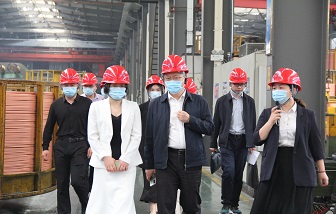 紹興市總工會(huì)主席王芬祥深入海亮調(diào)研新時(shí)代產(chǎn)改工作